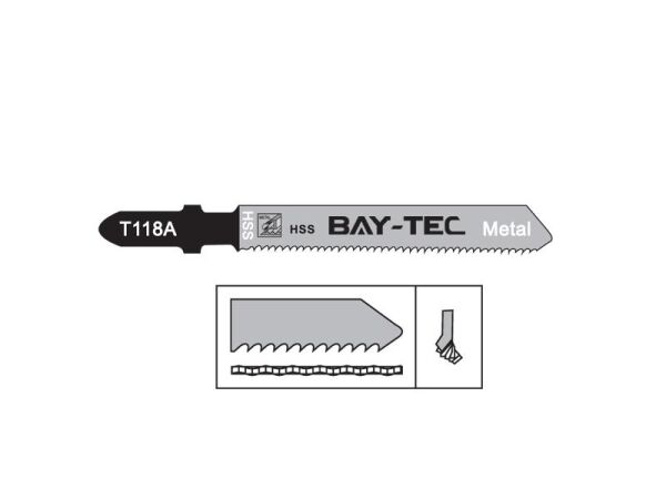 T 118 A Metal Dekupaj Testere Ağzı