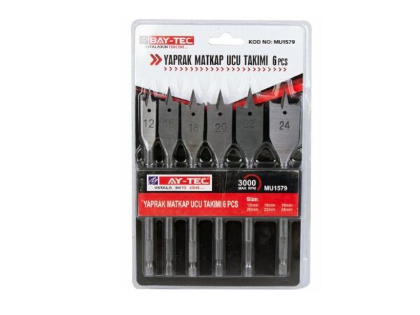 BAY-TEC Yaprak Ucu Seti 6'lı  MU1579