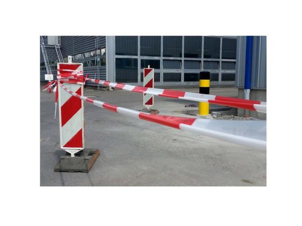 Trafik Emniyet Şeridi Bandı Kırmızı Beyaz 250 mt