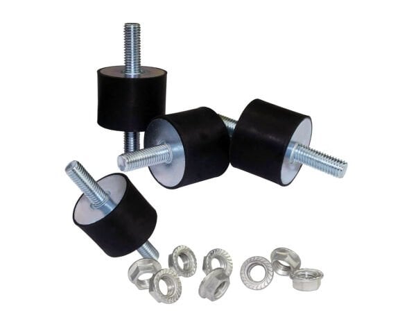 30X20MM M8  A  TİP LASTİK TAKOZ 8 ADET SET, 16 ADET ŞAPKALI m8 SOMUNLA BİRLİKTE