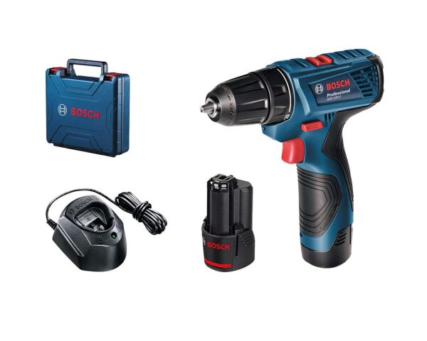 BOSCH GSR 120-LI Profesyonel Akülü Delme Vidalama 12V 2.0Ah