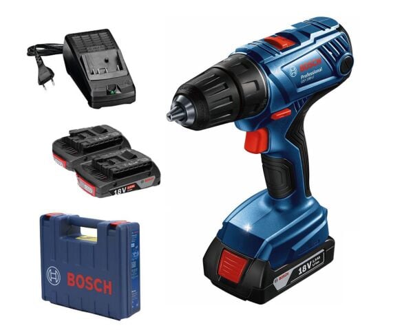 BOSCH GSR 180-LI Profesyonel Akülü Delme Vidalama 18V 2.0Ah