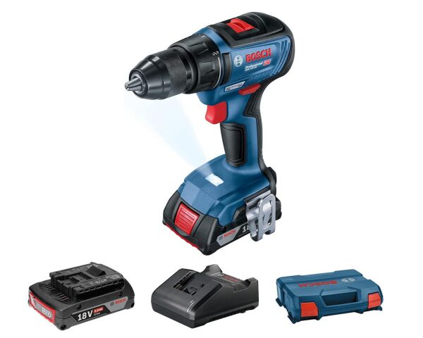BOSCH GSR 18V-50 Profesyonel Akülü Delme Vidalama 18V 5.0Ah