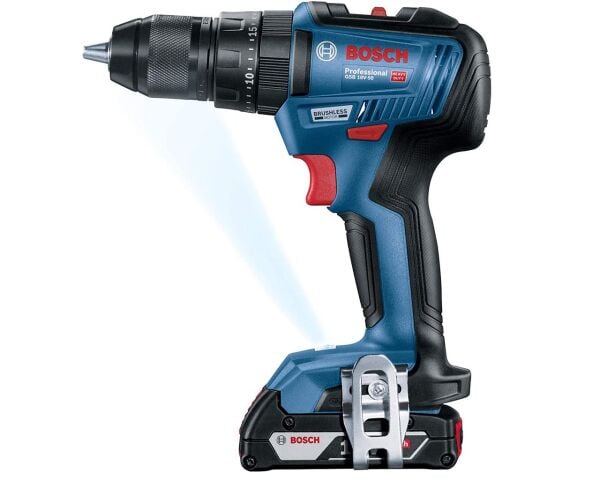 BOSCH GSR 18V-50 Profesyonel Akülü Delme Vidalama 18V 5.0Ah