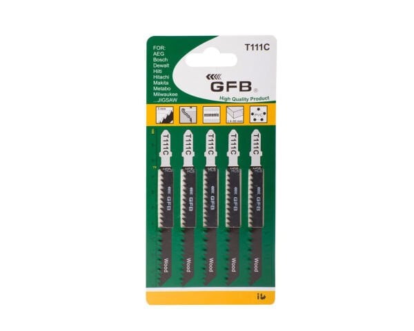 T111C Ahşap Dekupaj Testere Ağzı GFB2241 (5'li Paket)