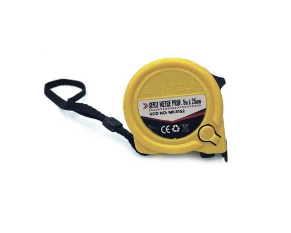 MK4152 Profesyonel Çelik Şerit Metre 5x25mm