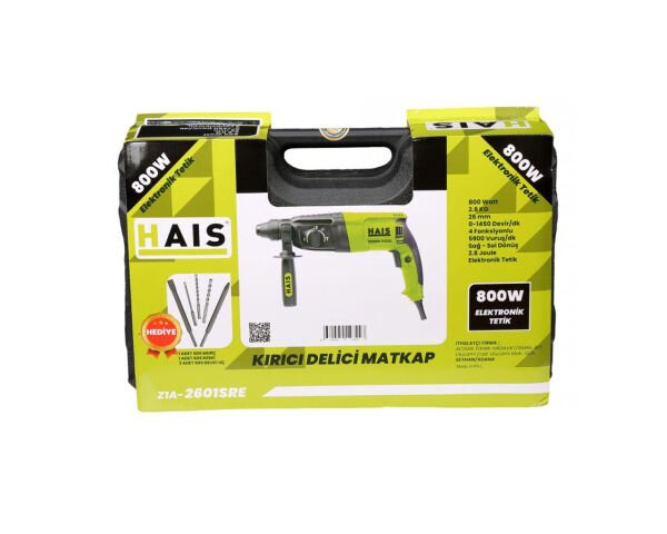 HAİS Kırıcı Delici Matkap 800 Watt 26 mm Z1A-2601SRE