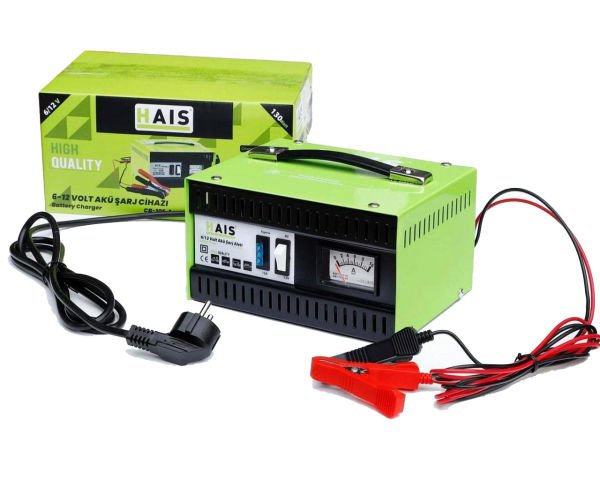 HAİS CB-10E-1 Akü Şarj Cihazı 6-12 VOLT