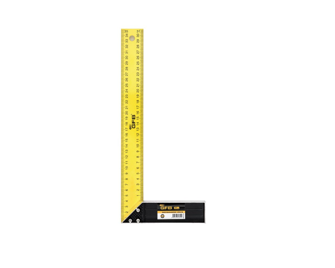 25cm Sarı Marangoz Gönye GFB5540