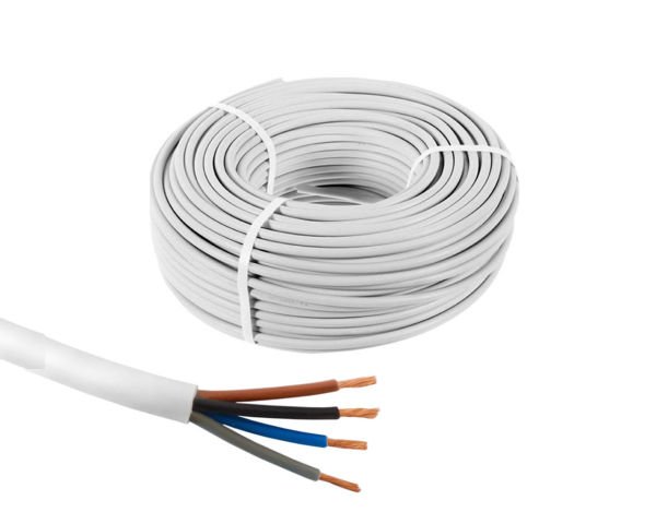 TTR Kablo Beyaz 4x2.5 mm H05VV-F