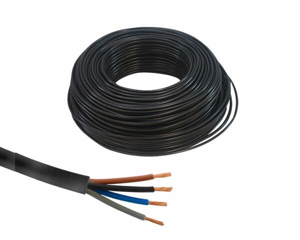 TTR Kablo Siyah 4x4 mm H05VV-F