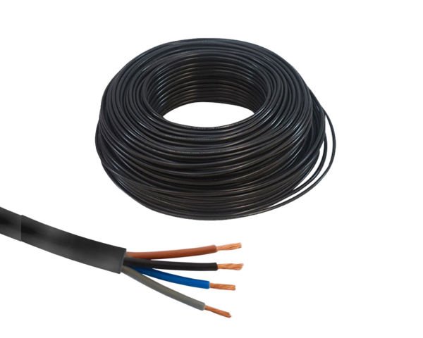 TTR Kablo Siyah 4x1.5 mm H05VV-F
