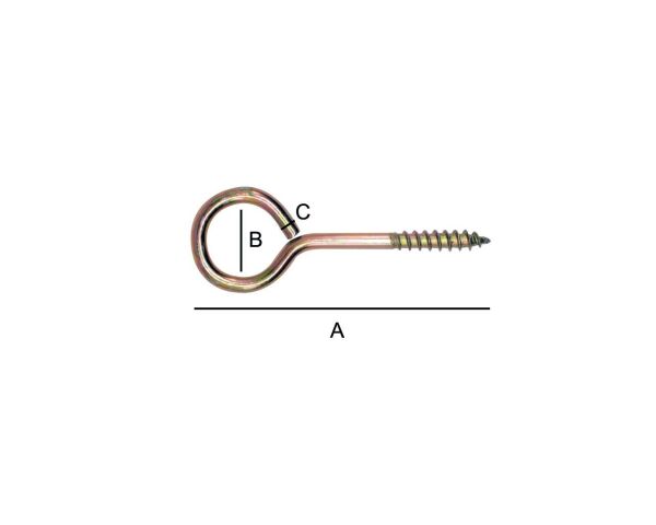Kapalı Piton Vida 20x80 mm