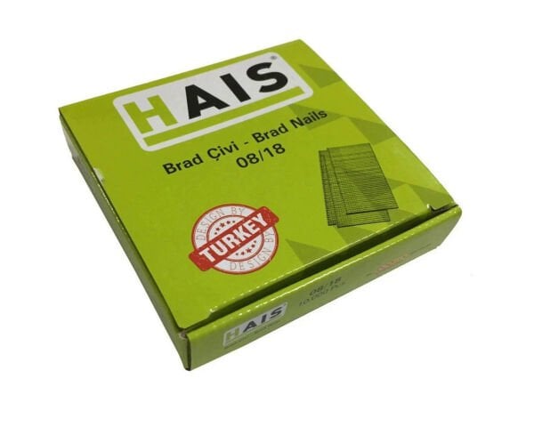 HAİS 21GA Pin Çivi 08x15 Başsız