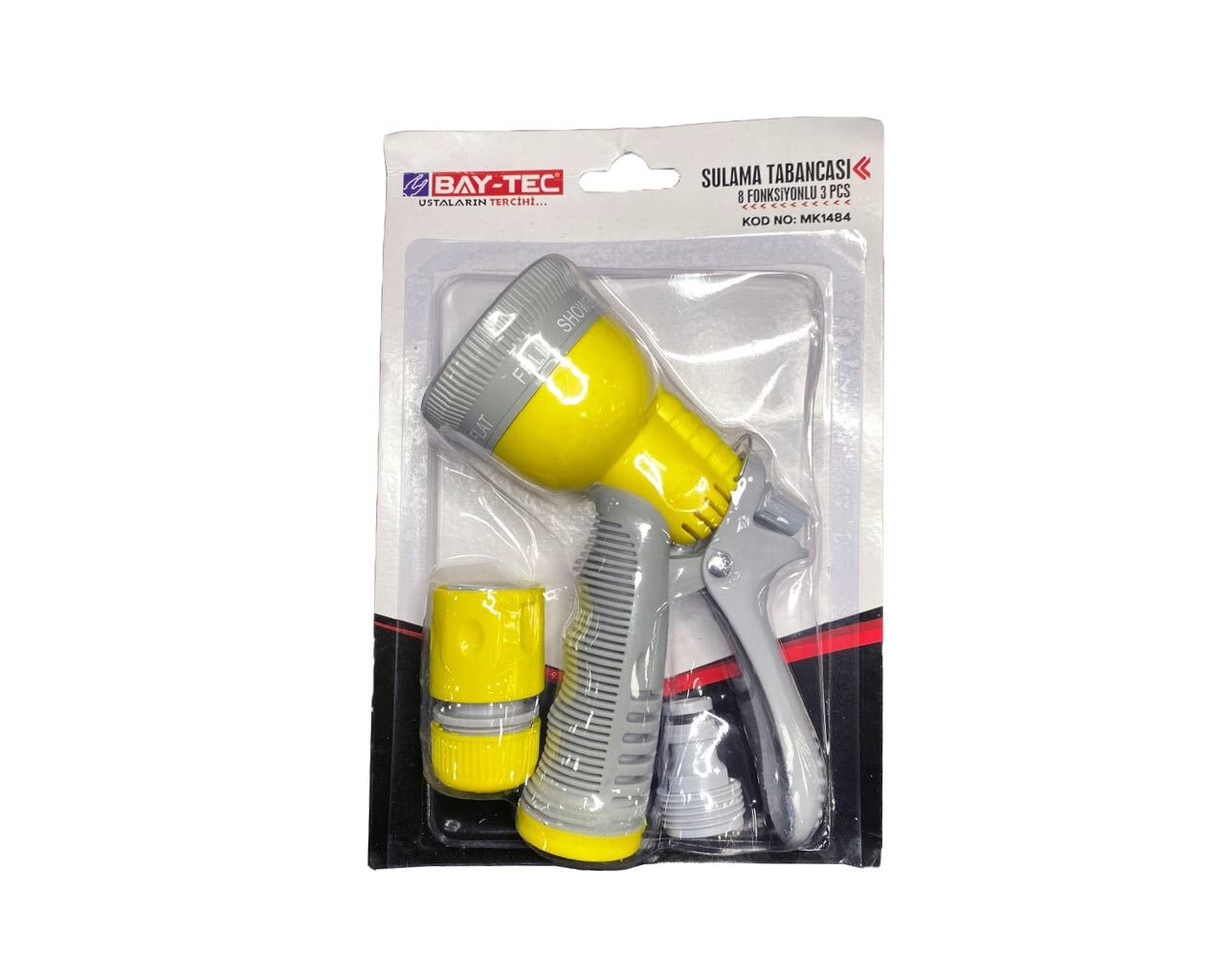 MK1484 Sulama Tabancası 8 Fonksiyonlu 3 Parça