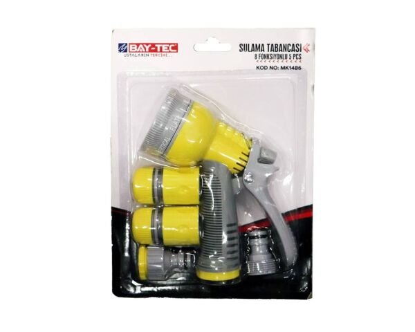MK1486 Sulama Tabancası 8 Fonksiyonlu 5 Parça