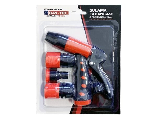 Baytec Sulama Tabancası Seti 2 Fonksiyonlu 5 parça MK1482