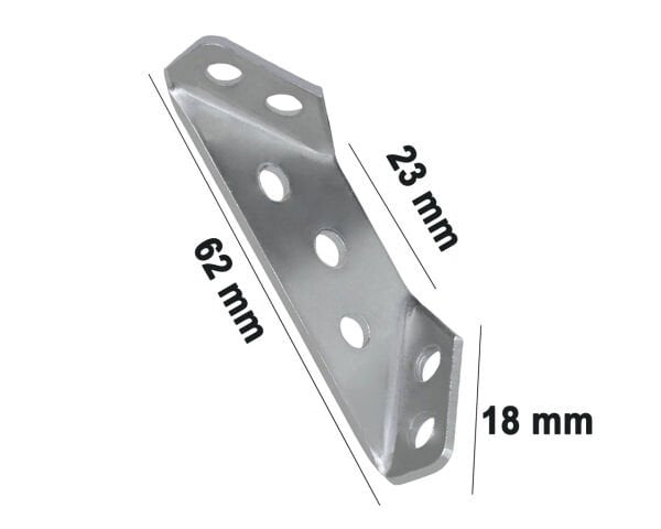 Yönsüz Köşe Bağlantı 62x23x18mm