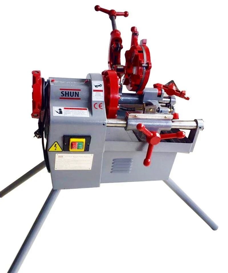 SHUN 2 İNCH ELEKTRİKLİ TEZGAH TİPİ PAFTA MAKİNASI