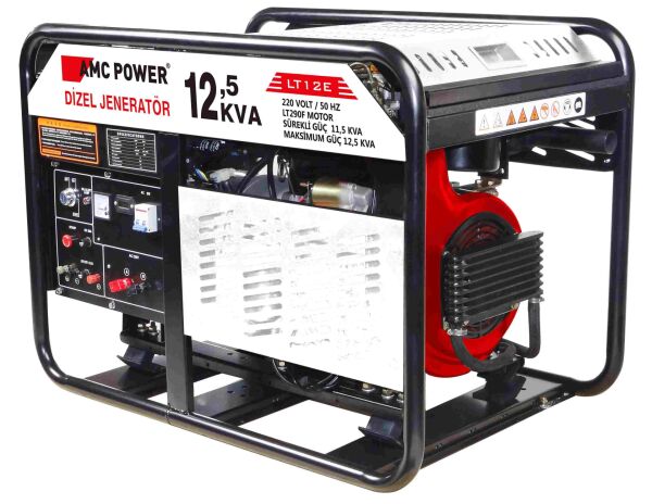 AMC LT12E  DİZEL JENERATÖR 12.5KVA 220VOLT