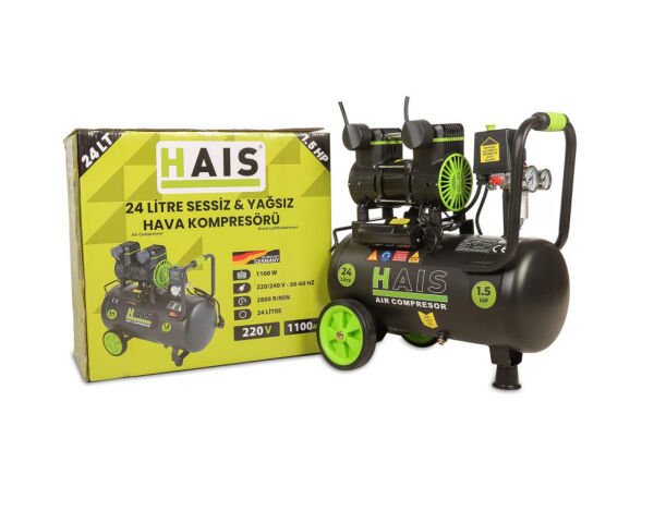 HAİS Hava Kompresörü 24 Litre 1.5HP