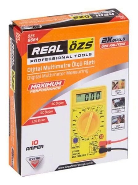 Dijital Multimetre DT830D ÖZS 8664