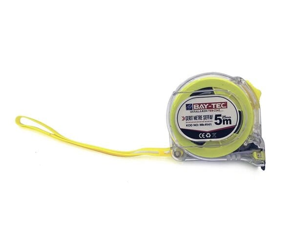 Şeffaf Şerit Metre 8 mm x 25 mt MK4142