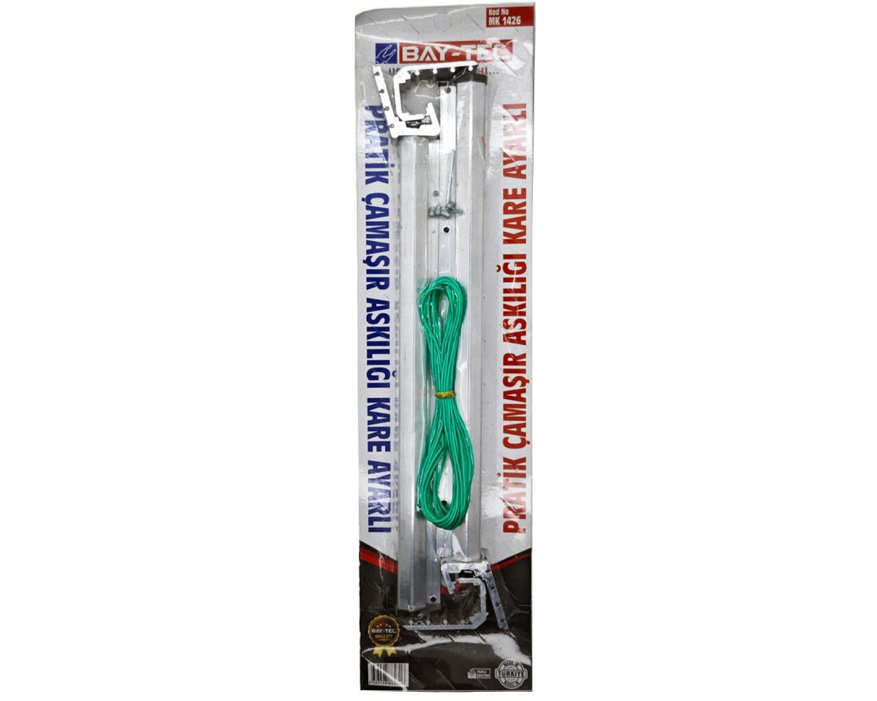 Pratik Çamaşır Askılığı Kare Ayarlı MK1426