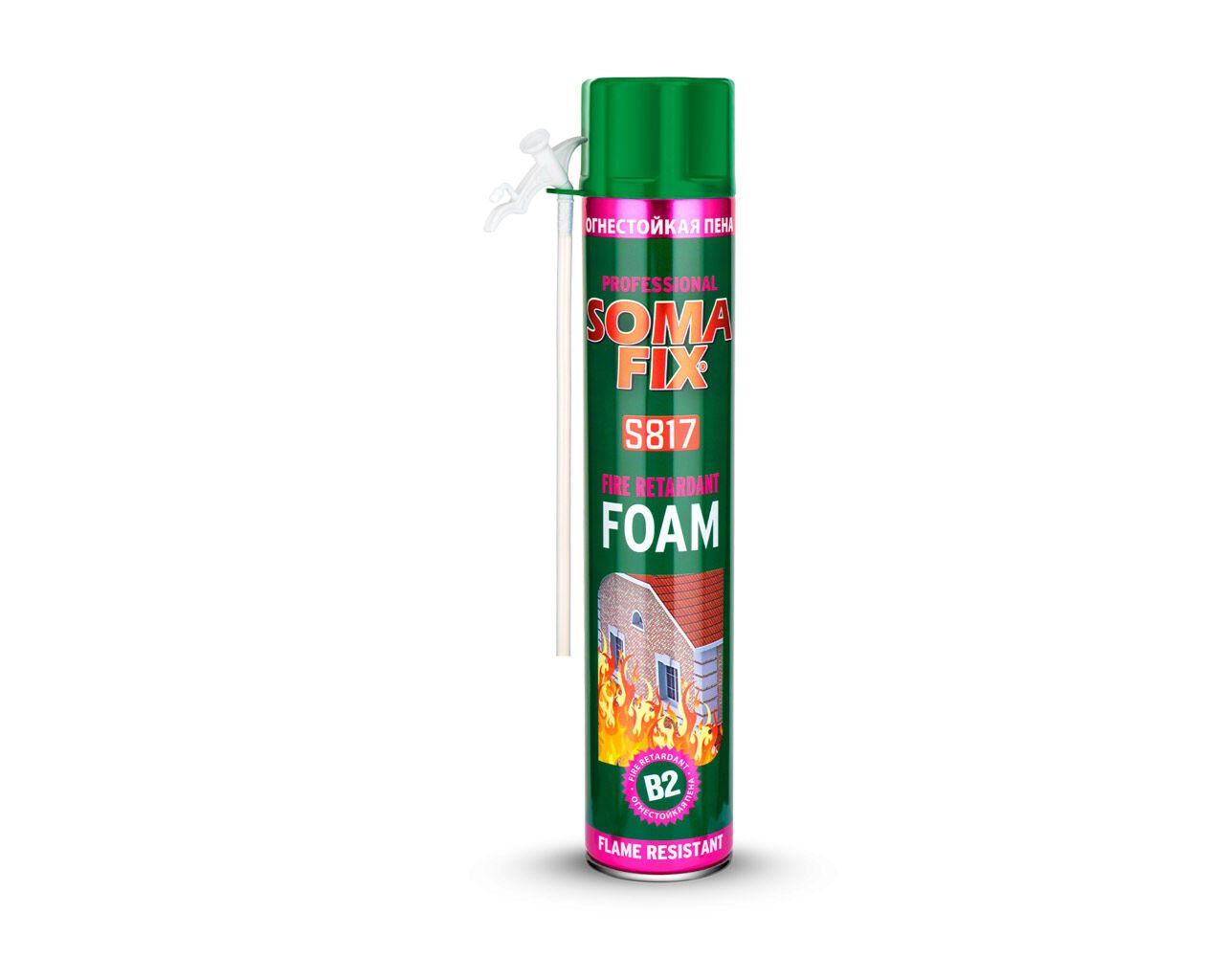 SOMAFİX S817 Yangına Dayanıklı Köpük 750ml 870gr