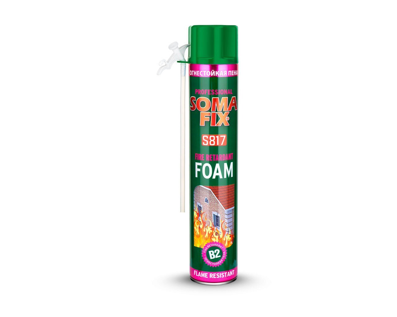 SOMAFİX S817 Yangına Dayanıklı Köpük 750ml 870gr
