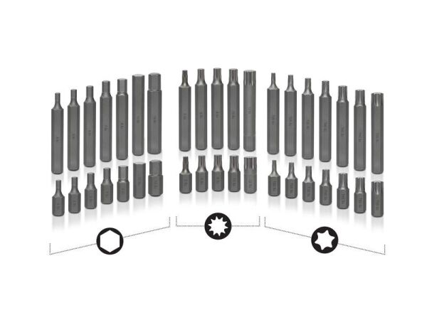 BAY-TEC MU2155 Otomotiv Bits Seti 40 Parça