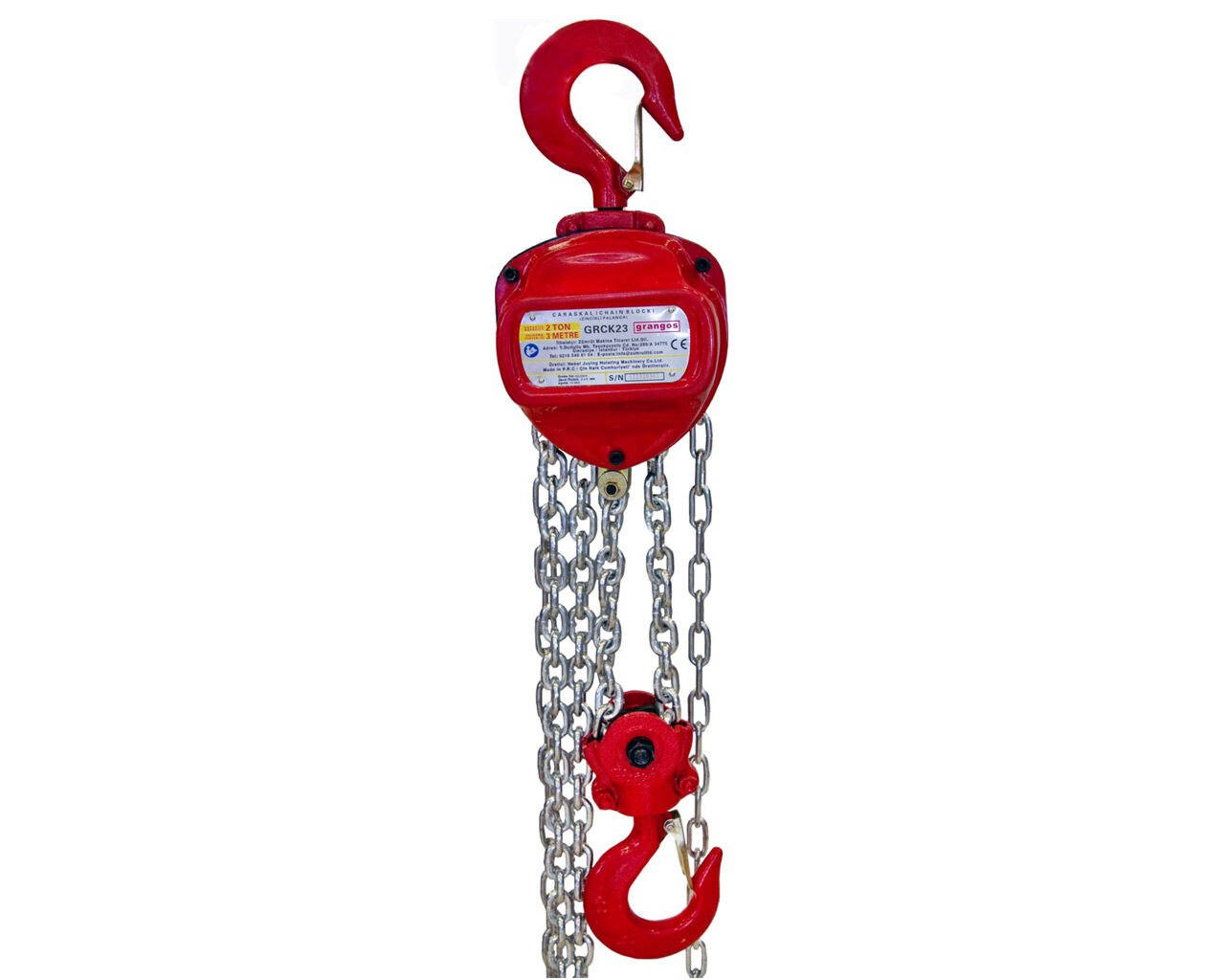 GRANGOS GRCK23 Caraskal 2 Ton 3 mt