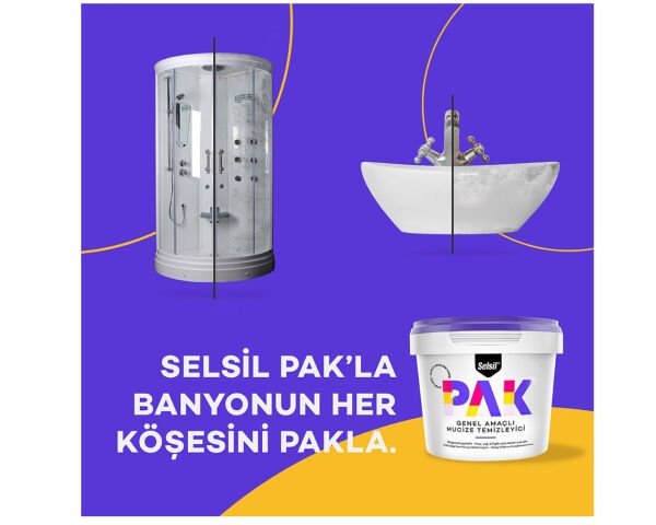 Selsil PAK Genel Amaçlı Temizleyici 500 gr
