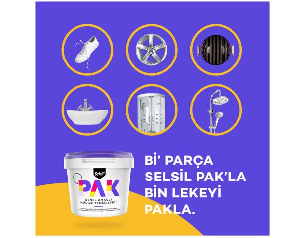 Selsil PAK Genel Amaçlı Temizleyici 500 gr