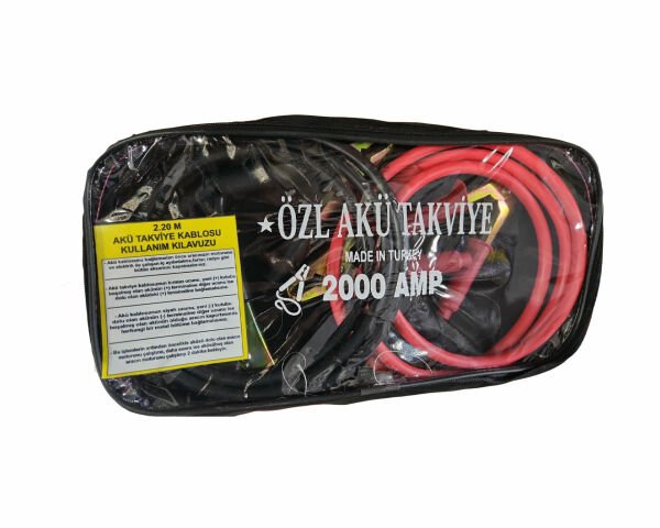 Akü Takviye Kablosu 2000 Amper