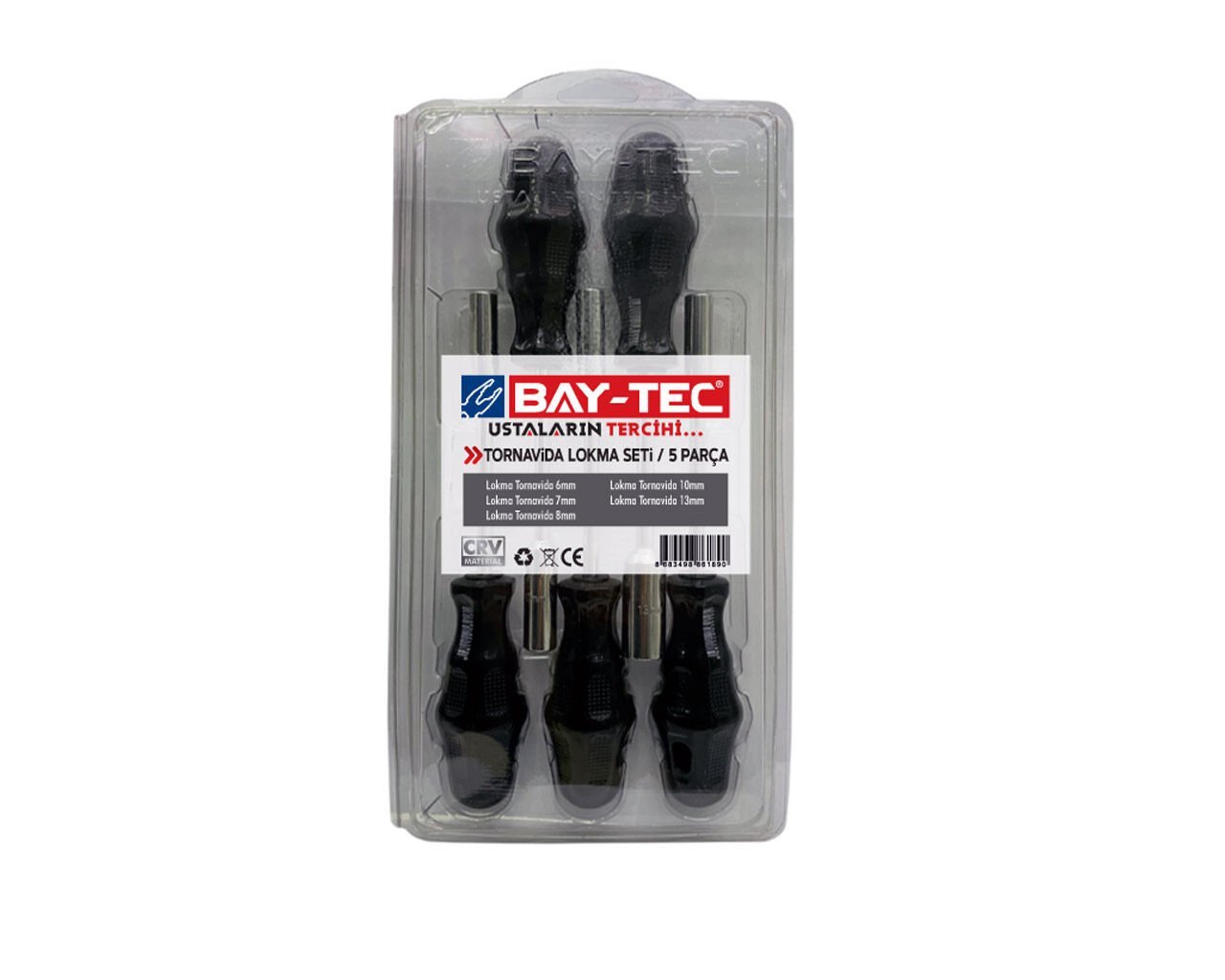 MK4508-16 Tornavida Seti Lokma 5 Parça