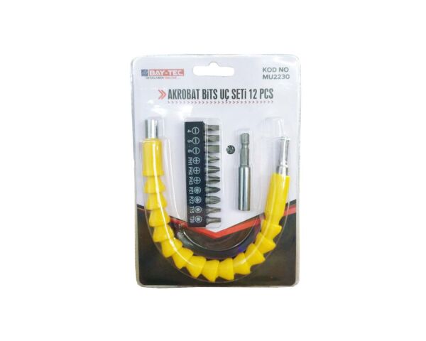 BAY-TEC MU2230 Akrobat Bits Uç Seti 12 Parça