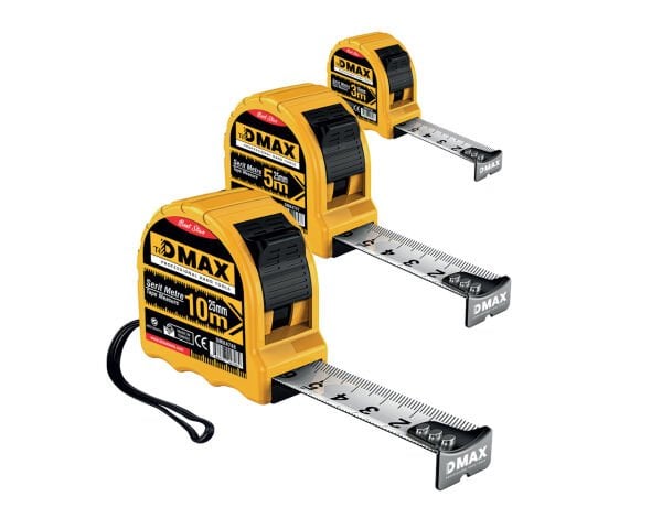 Profesyonel Çelik Şerit Metre 3mt x 16mm DMX4745