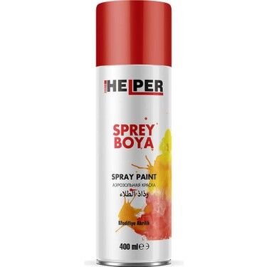HELPER 3020 KIRMIZI  SPREY BOYA 400ML