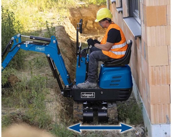 SCHEPPACH EXC815 Mini Ekskavatör