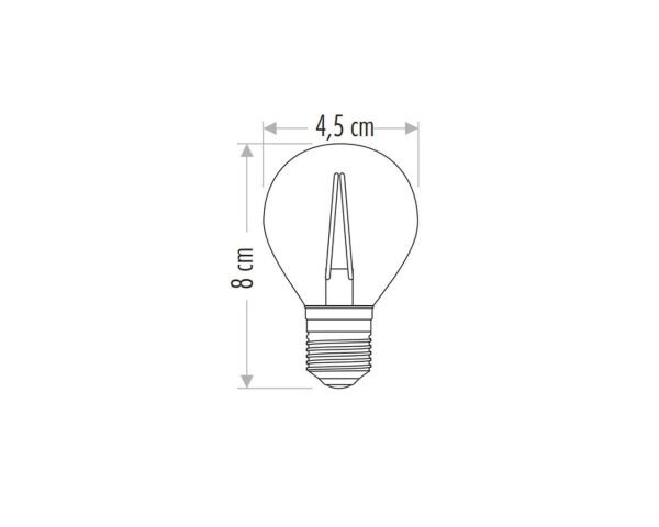 CT-4288 Rustik Led Ampül 4W E27