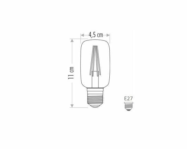CT-4298 Rustik Led Ampül 4W E27 Amber