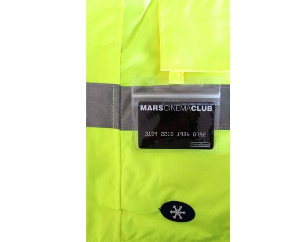 JUNIOR JN1011 XXXL Sarı Waterproof Fosforlu Oxford Parka