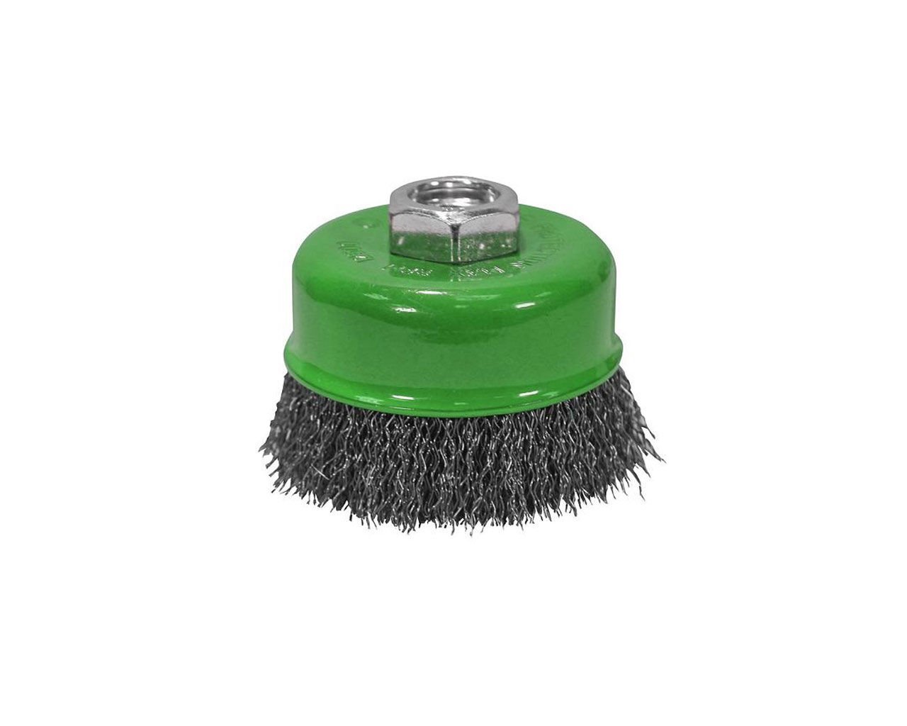 SEDEF 65 mm Saçaklı Çanak Tel Fırça Somunlu İnox Paslanmaz 55545