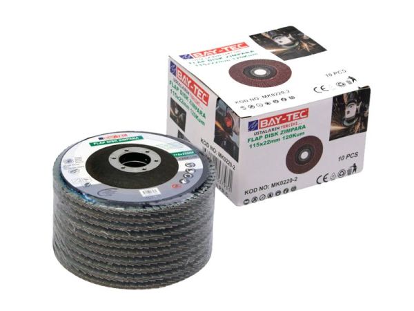 Flap Disk Zımpara Alüminyum Oksit 115 mm 100 Kum MK0220-1
