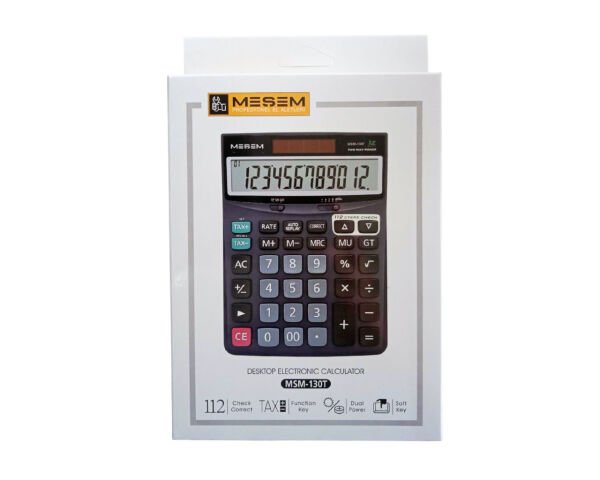Hesap Makinesi 12 Haneli MSM130T
