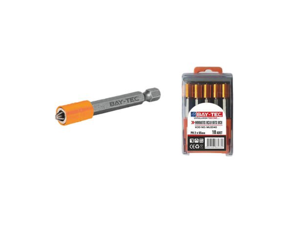 MU2040 PH2x65 Mıknatıs Uçlu Bits Tek Yönlü