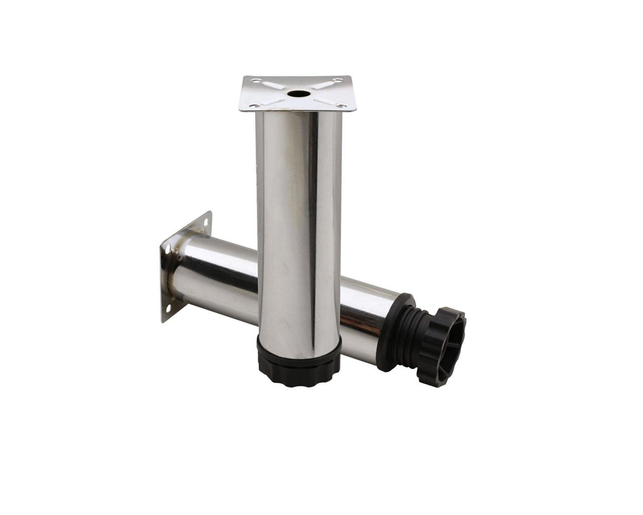 Ayarlı Baza Ayağı Krom 12cm