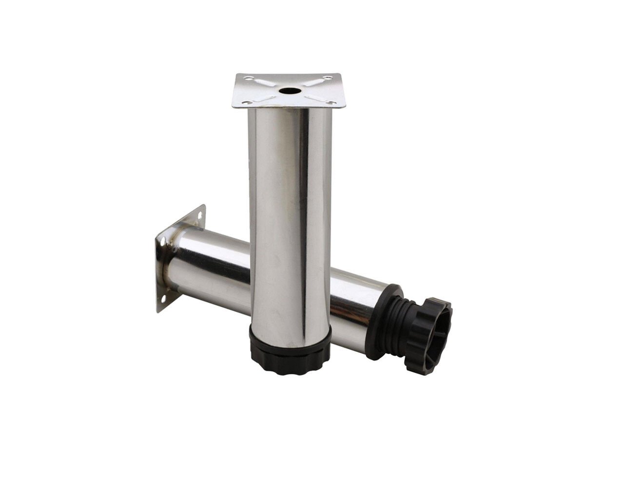 Ayarlı Baza Ayağı Krom 12cm