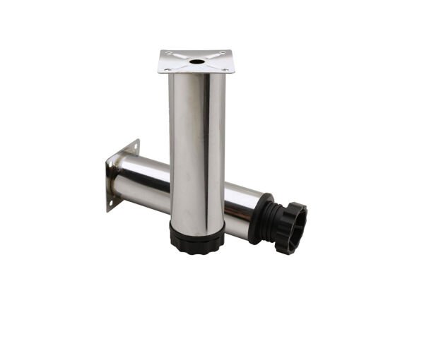 Ayarlı Baza Ayağı Krom 12cm